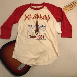 Def Leppard baseball jersey S